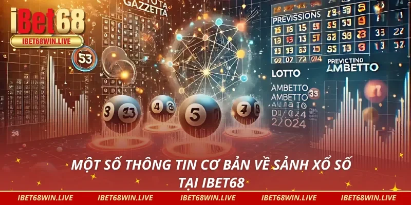 Giới thiệu sảnh xổ số tại IBET68